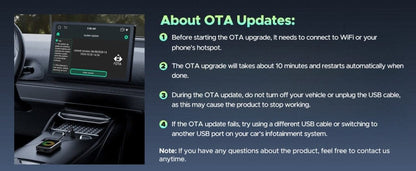 Carplux Connect 3X – Wireless CarPlay Adapter