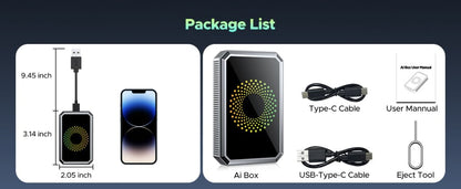 Carplux Connect 3X – Wireless CarPlay Adapter